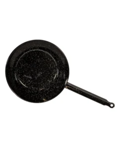 Pfanne tief ø 26 cm mit Stiel emailliert