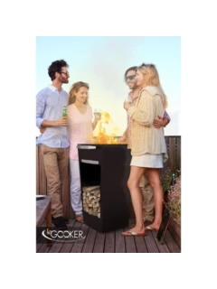 Ofen Grill "black" ohne Zubehör