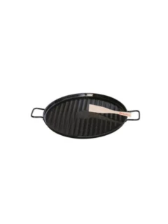 Poêle gril émaillée ø 46 cm Spatule incluse