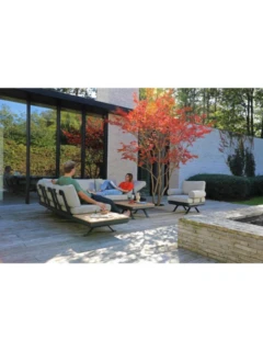 SKY 3-Sitzer mit Liegefunktion Sunproof "camden grey"