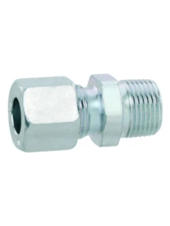 Union simple mâle 8mm-1/8"a